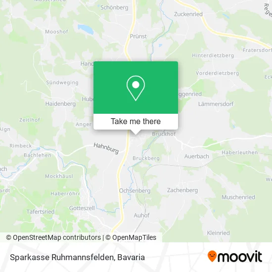 Карта Sparkasse Ruhmannsfelden