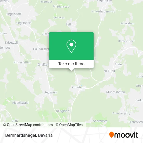 Карта Bernhardsnagel