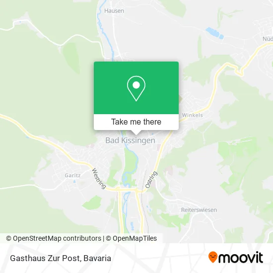 Карта Gasthaus Zur Post