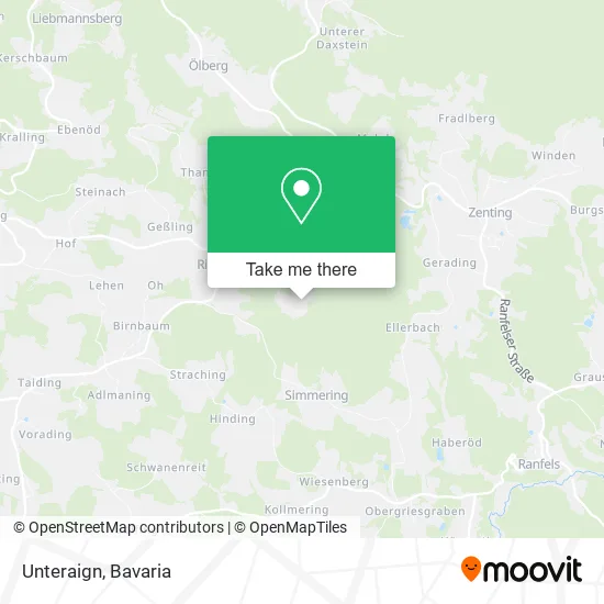 Карта Unteraign