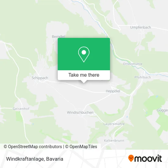 Карта Windkraftanlage