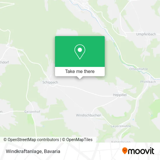 Карта Windkraftanlage