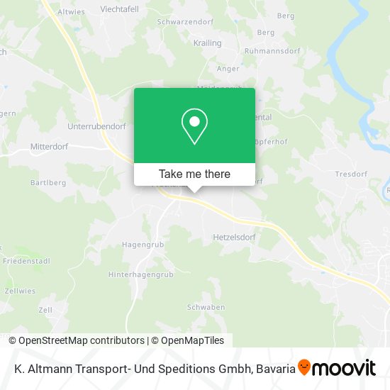 K. Altmann Transport- Und Speditions Gmbh map