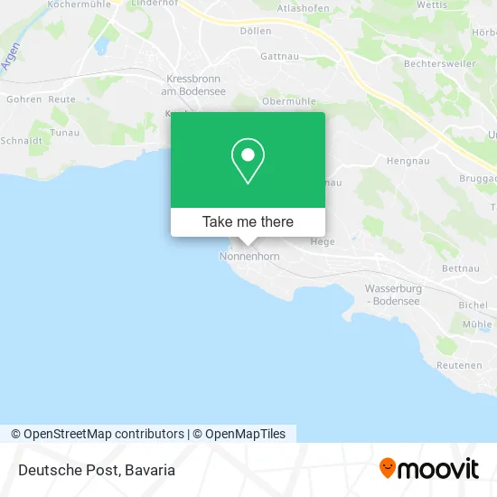 Карта Deutsche Post