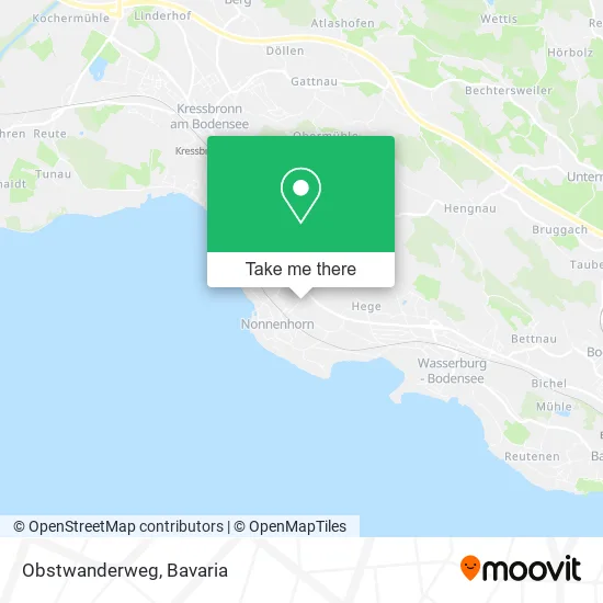 Карта Obstwanderweg