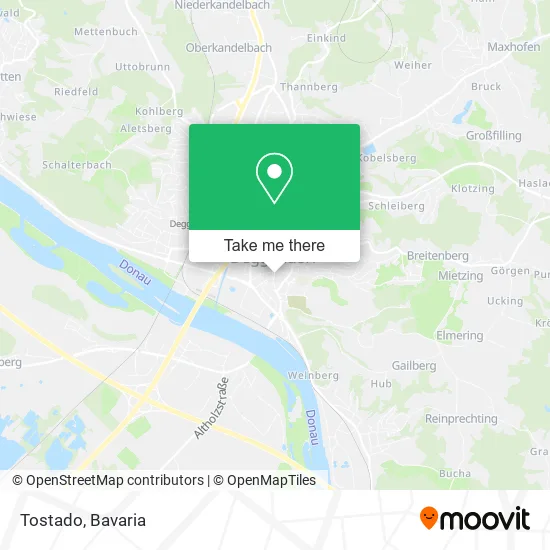 Карта Tostado