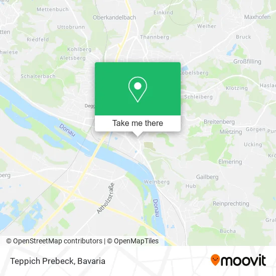 Карта Teppich Prebeck