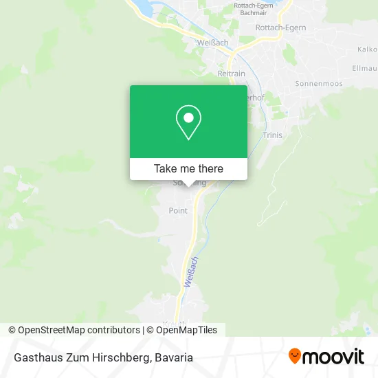 Карта Gasthaus Zum Hirschberg