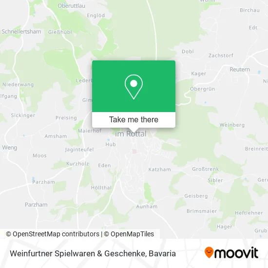 Карта Weinfurtner Spielwaren & Geschenke