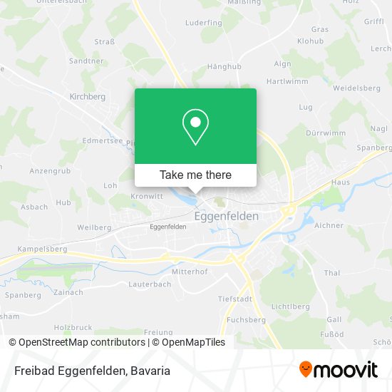 Карта Freibad Eggenfelden
