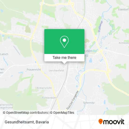 Карта Gesundheitsamt