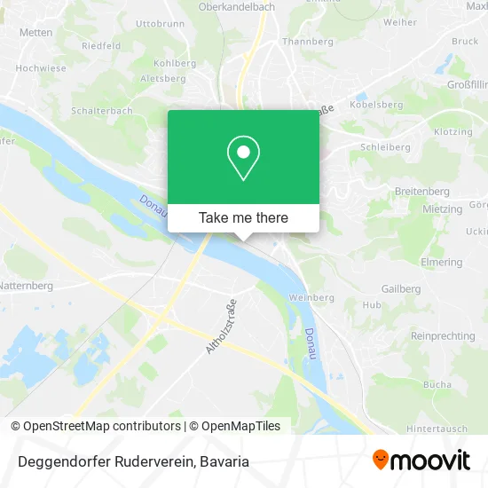 Карта Deggendorfer Ruderverein