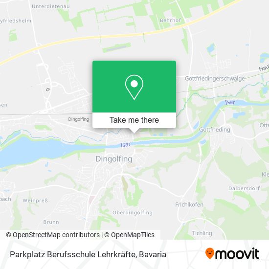 Parkplatz Berufsschule Lehrkräfte map
