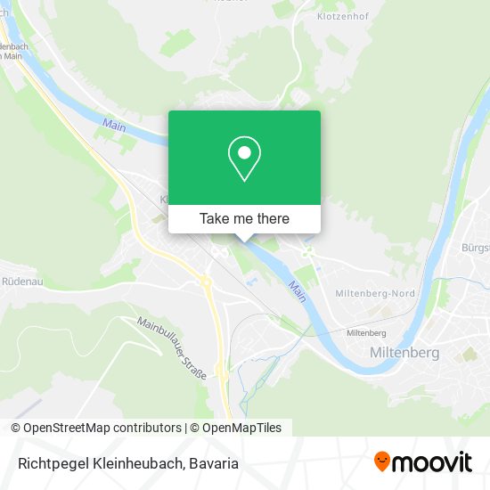Richtpegel Kleinheubach map