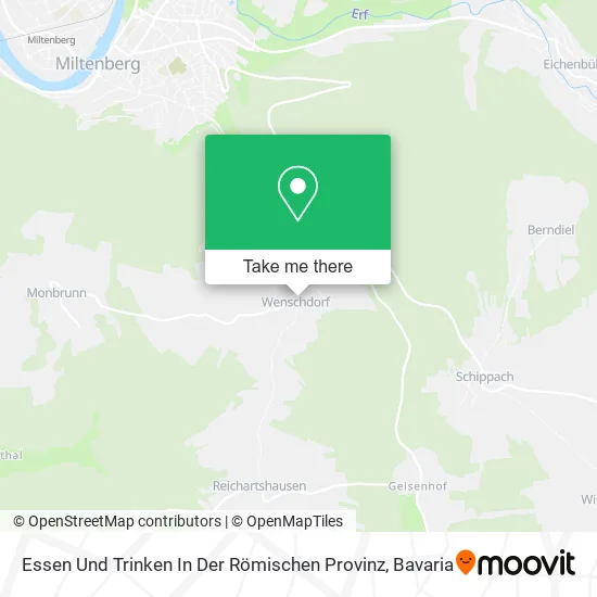Карта Essen Und Trinken In Der Römischen Provinz