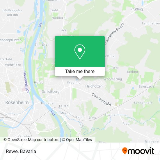 Карта Rewe