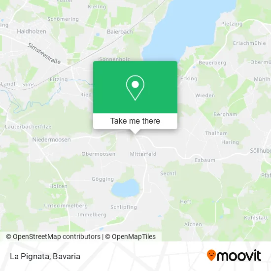 Карта La Pignata