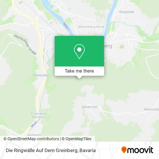 Карта Die Ringwälle Auf Dem Greinberg