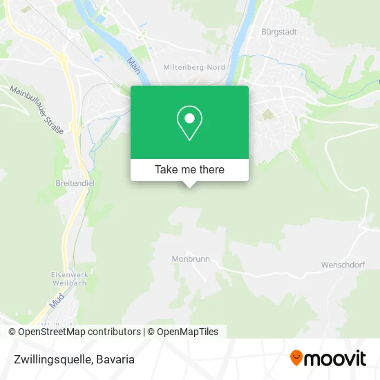 Карта Zwillingsquelle