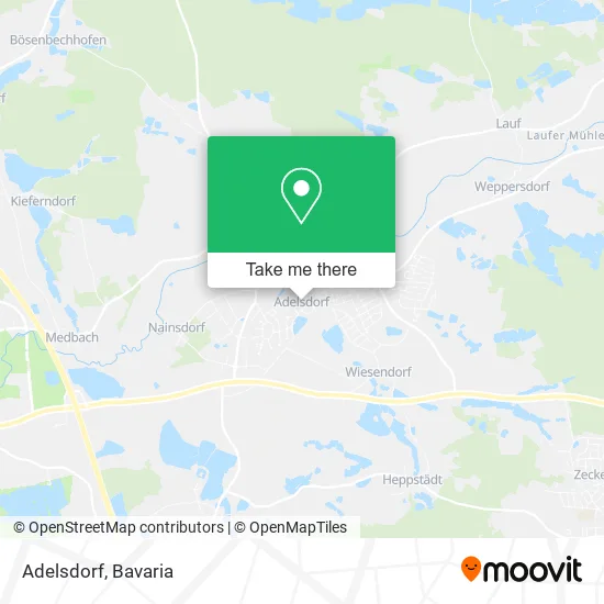 Карта Adelsdorf