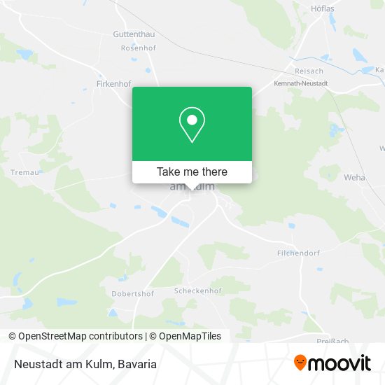 Neustadt am Kulm map