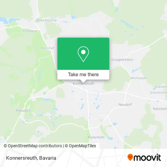 Карта Konnersreuth