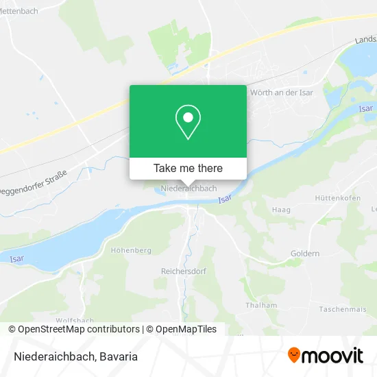 Карта Niederaichbach