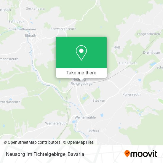 Neusorg Im Fichtelgebirge map