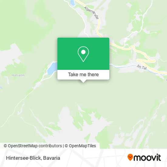 Карта Hintersee-Blick
