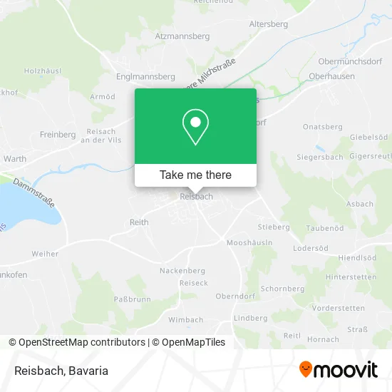 Карта Reisbach