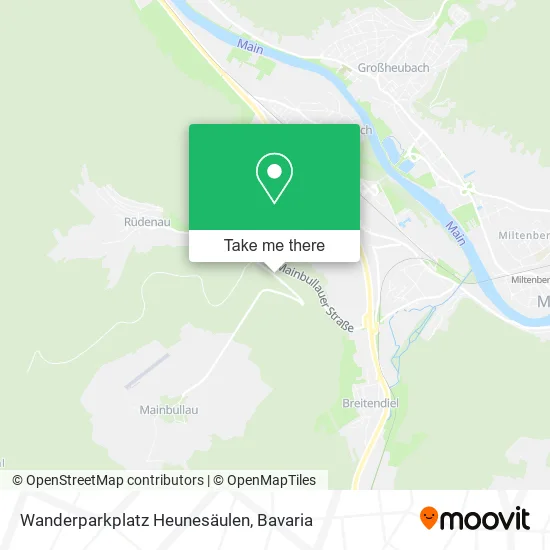 Карта Wanderparkplatz Heunesäulen