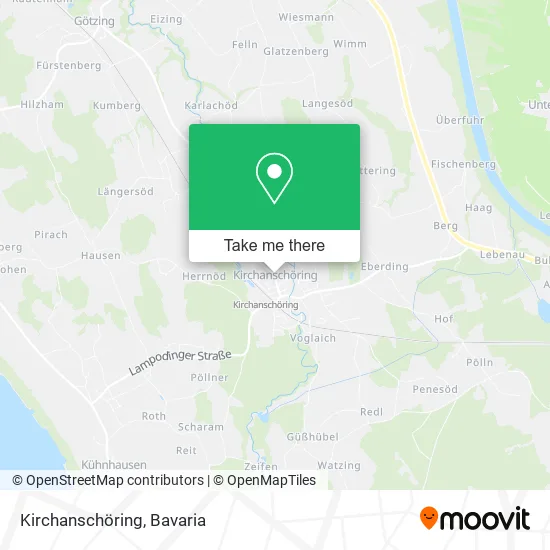 Карта Kirchanschöring