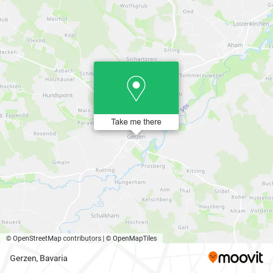 Карта Gerzen