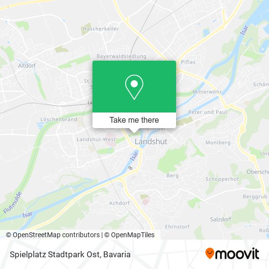 Spielplatz Stadtpark Ost map