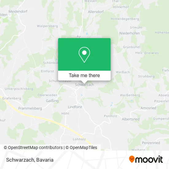 Карта Schwarzach