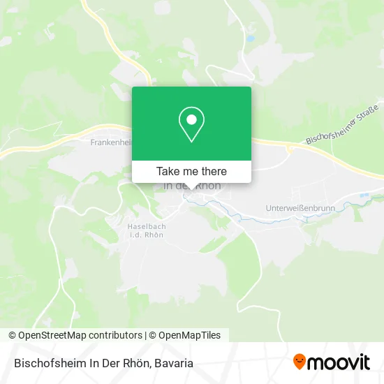 Карта Bischofsheim In Der Rhön
