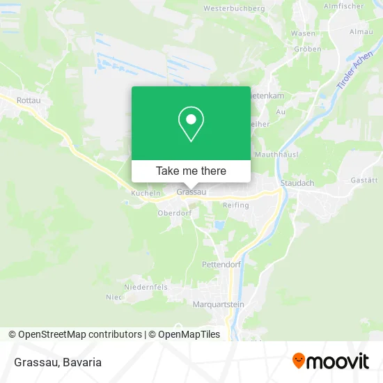 Карта Grassau