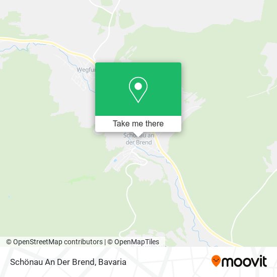 Schönau An Der Brend map