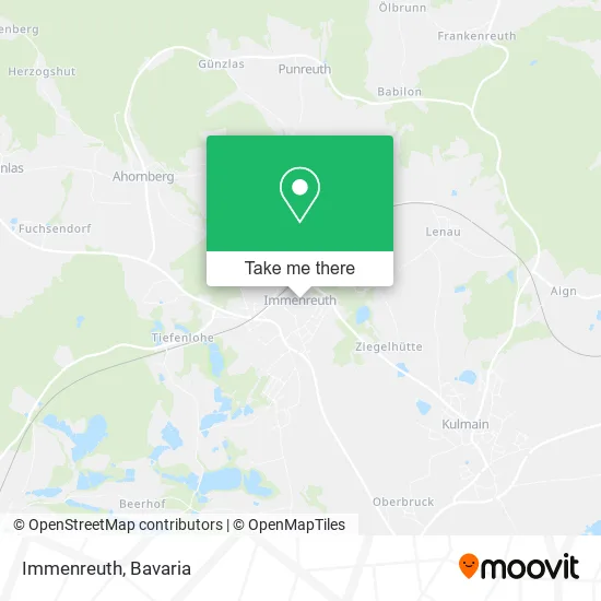 Карта Immenreuth