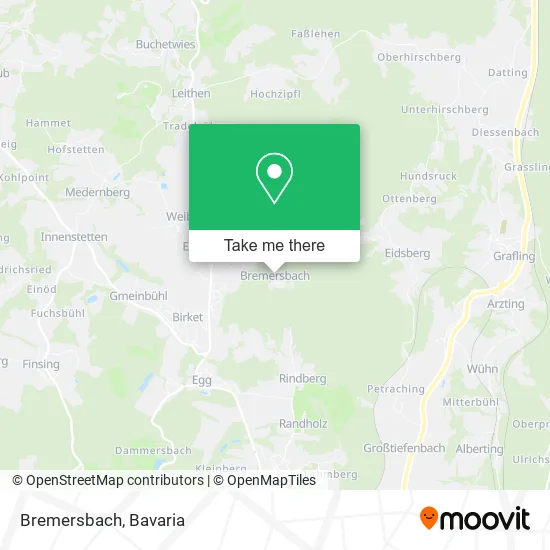 Карта Bremersbach