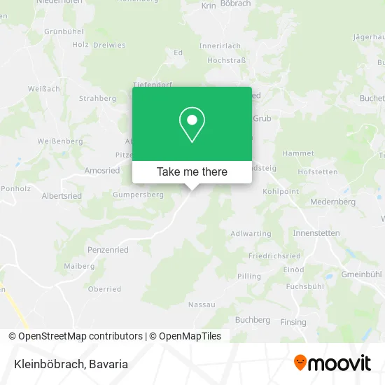 Карта Kleinböbrach