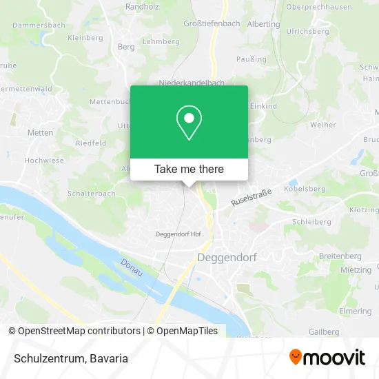 Карта Schulzentrum