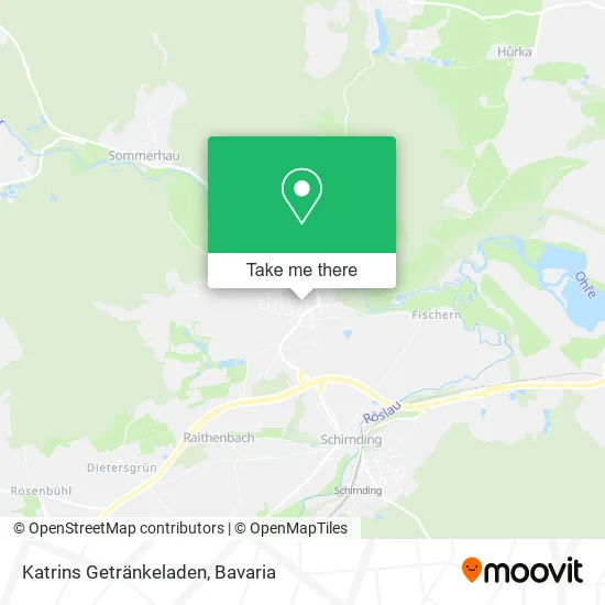 Карта Katrins Getränkeladen