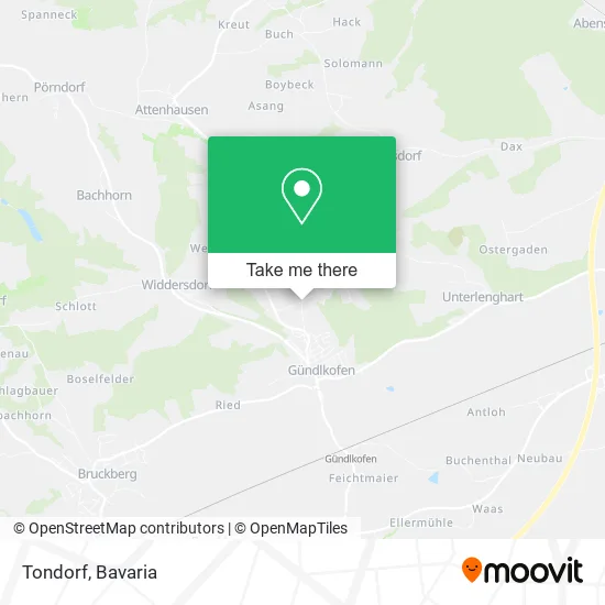 Карта Tondorf