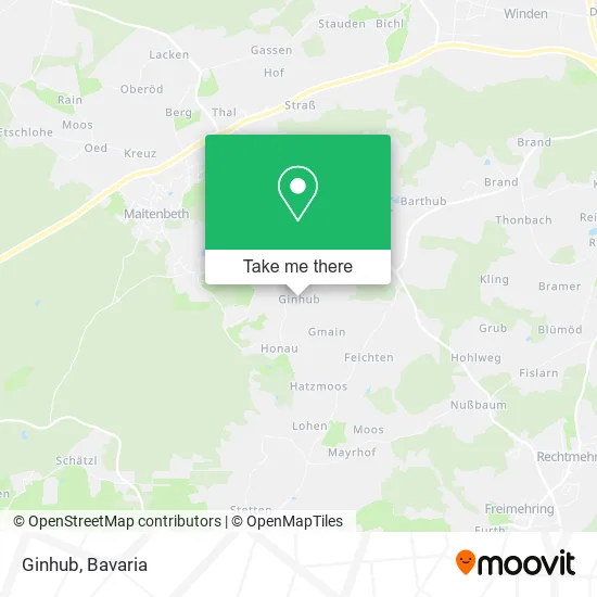 Карта Ginhub