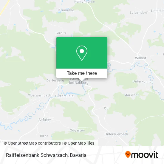 Карта Raiffeisenbank Schwarzach