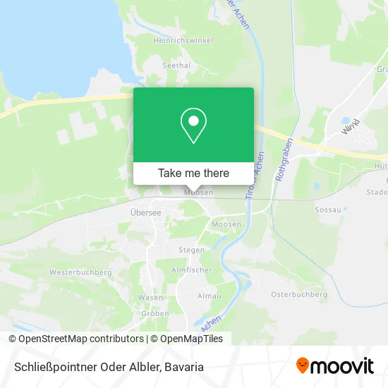 Карта Schließpointner Oder Albler