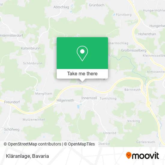 Карта Kläranlage