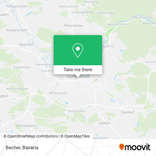 Карта Becher