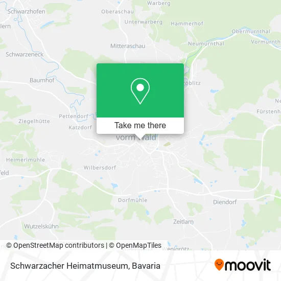 Карта Schwarzacher Heimatmuseum